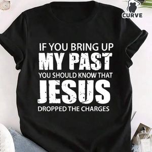 Jesus black tshirt